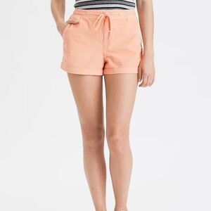 American Eagle High Waisted Corduroy Sport Shorts